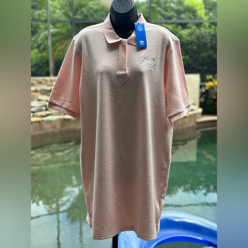 ADIDAS POLO DRESS (L) IP3754